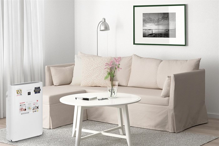 Máy lọc không khí và tạo ẩm Sharp KI-N40V-W 29W